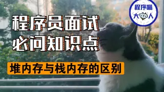 堆内存与栈内存的区别