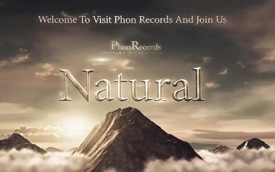 [图]Phon Records公布KONTAKT音源：自然之声Natural