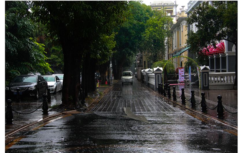 第一视角广州生活记录(十)下雨天的沙面教堂