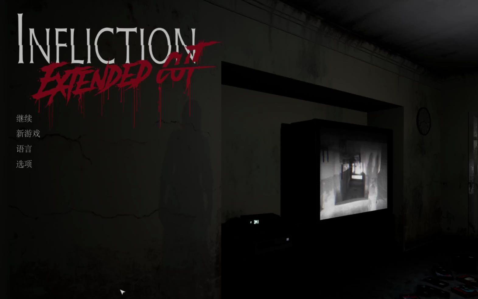 恐怖游戏!【infliction】淡定娱乐解说 01!