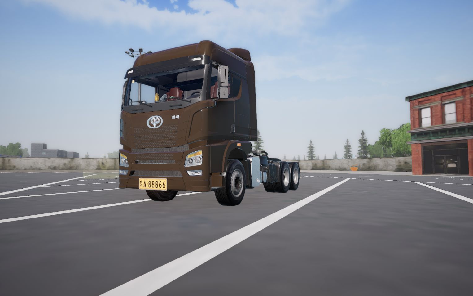 卡车人生#18,游戏大更新!新地图!新车辆!福建地图体验,一路碰碰车!