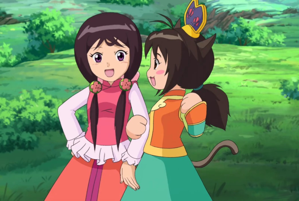 丝丝,我们一起去上学吧!