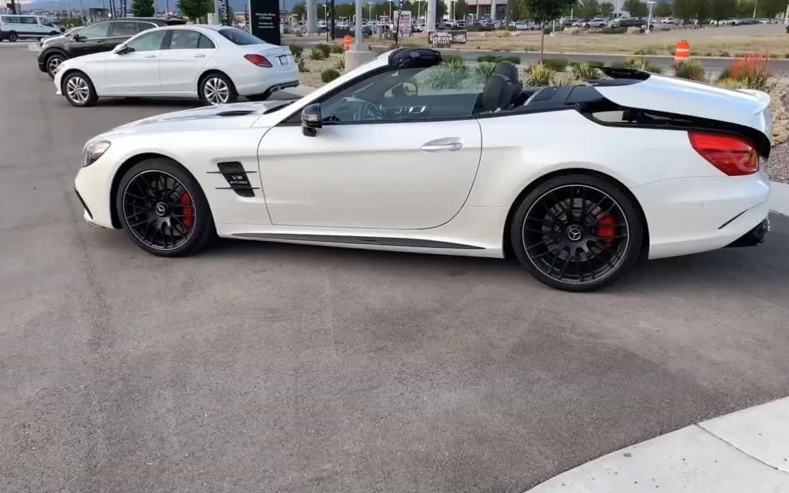 爱就一个字我只说一次奔驰amgsl63硬顶敞篷