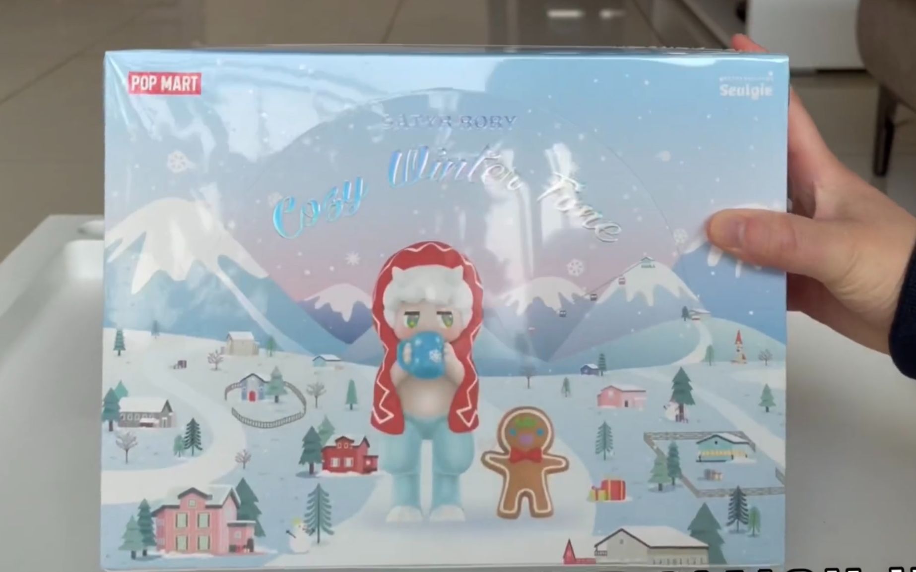 Satyr Rory Cozy Winter Time Popmart Unboxing哔哩哔哩bilibili