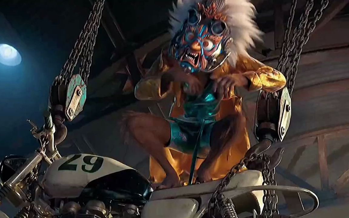 哪吒重生六耳猕猴为什么一直戴着面具