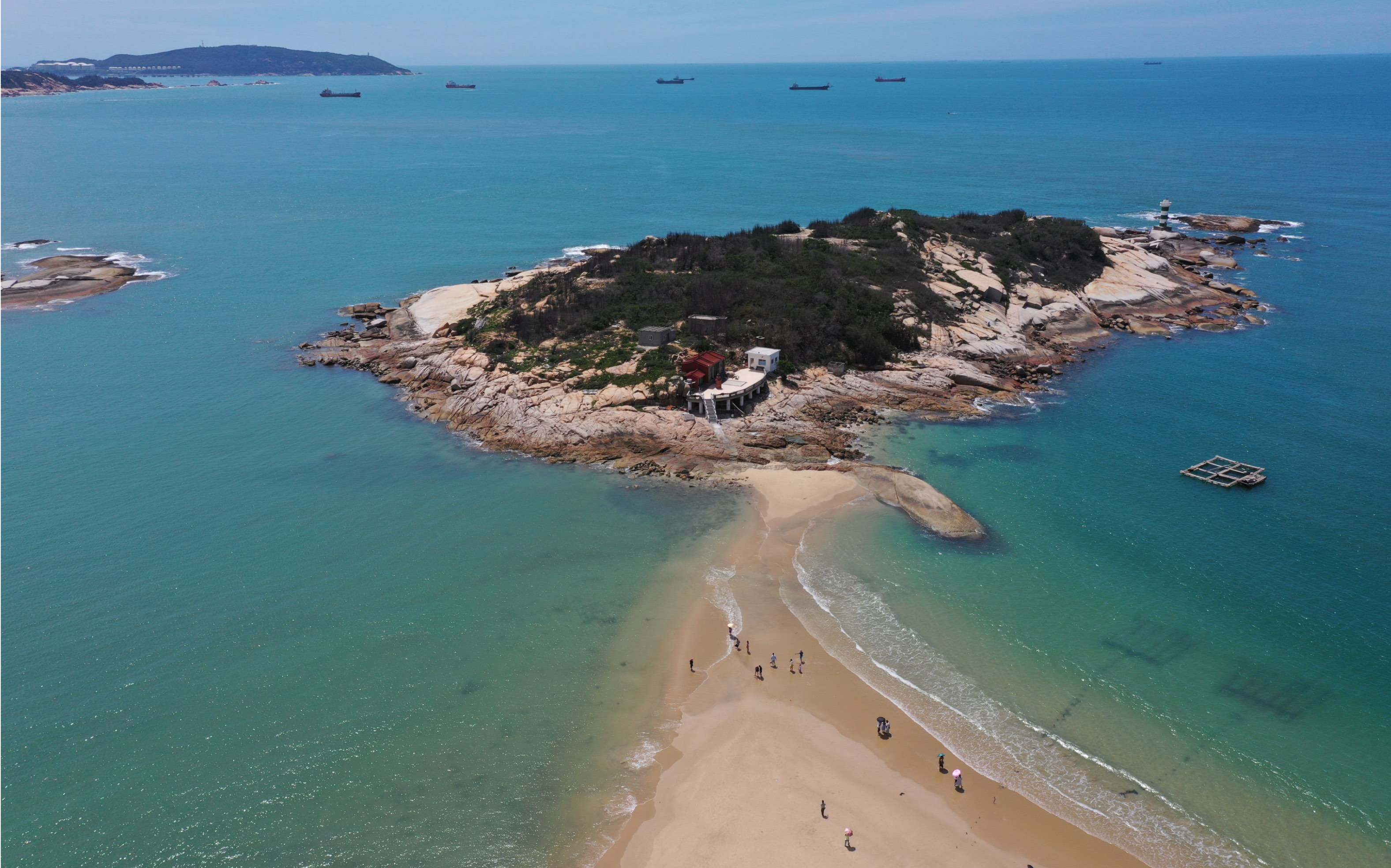 活动作品夏天的风东山岛南门湾双面海