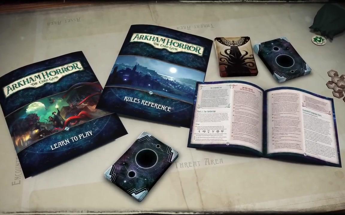 克蘇魯主題的lcg《詭鎮奇談:卡牌版》(arkham horror the card game)