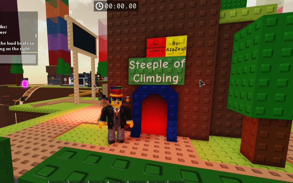 [Roblox 跑酷/JTOH] (#97) 略有难度的迷你塔 Steeple of Climbing (Low Challenging)哔哩哔哩bilibili