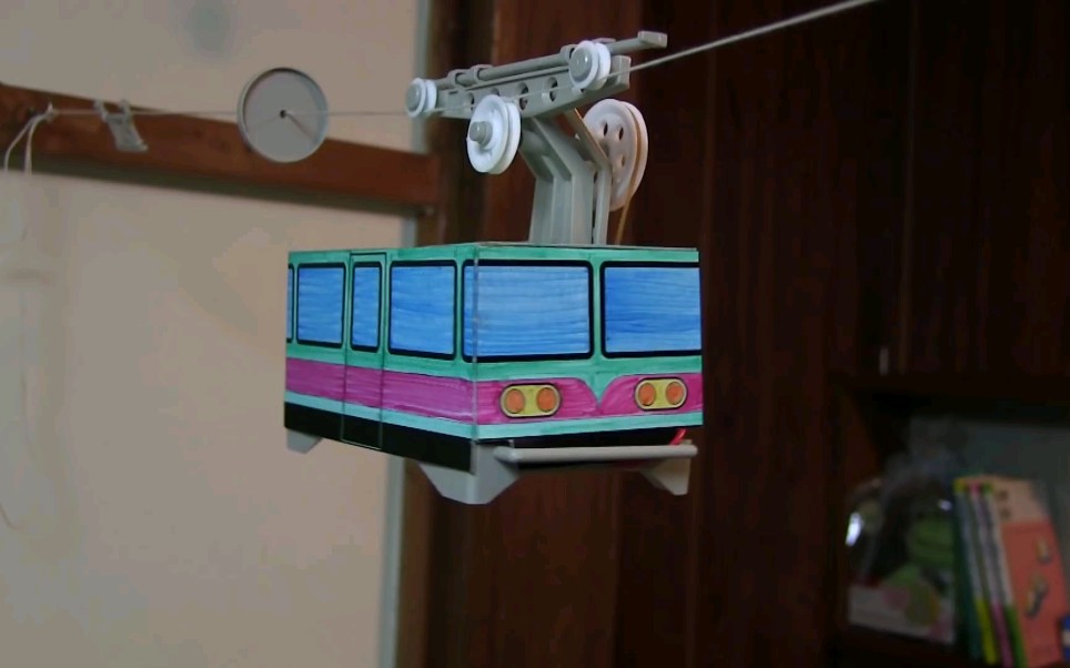 田宫科教模型系列观光缆车