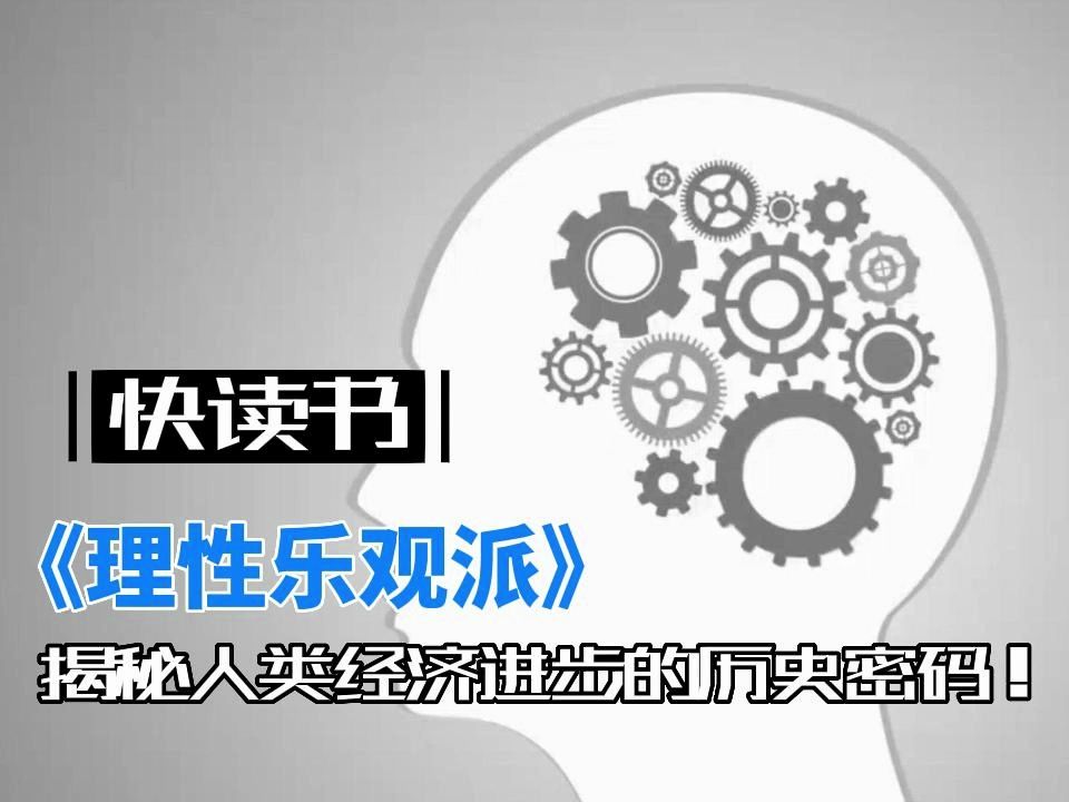 [图]《理性乐观派》：揭秘人类经济进步的历史密码，未来创新的灿烂前景！