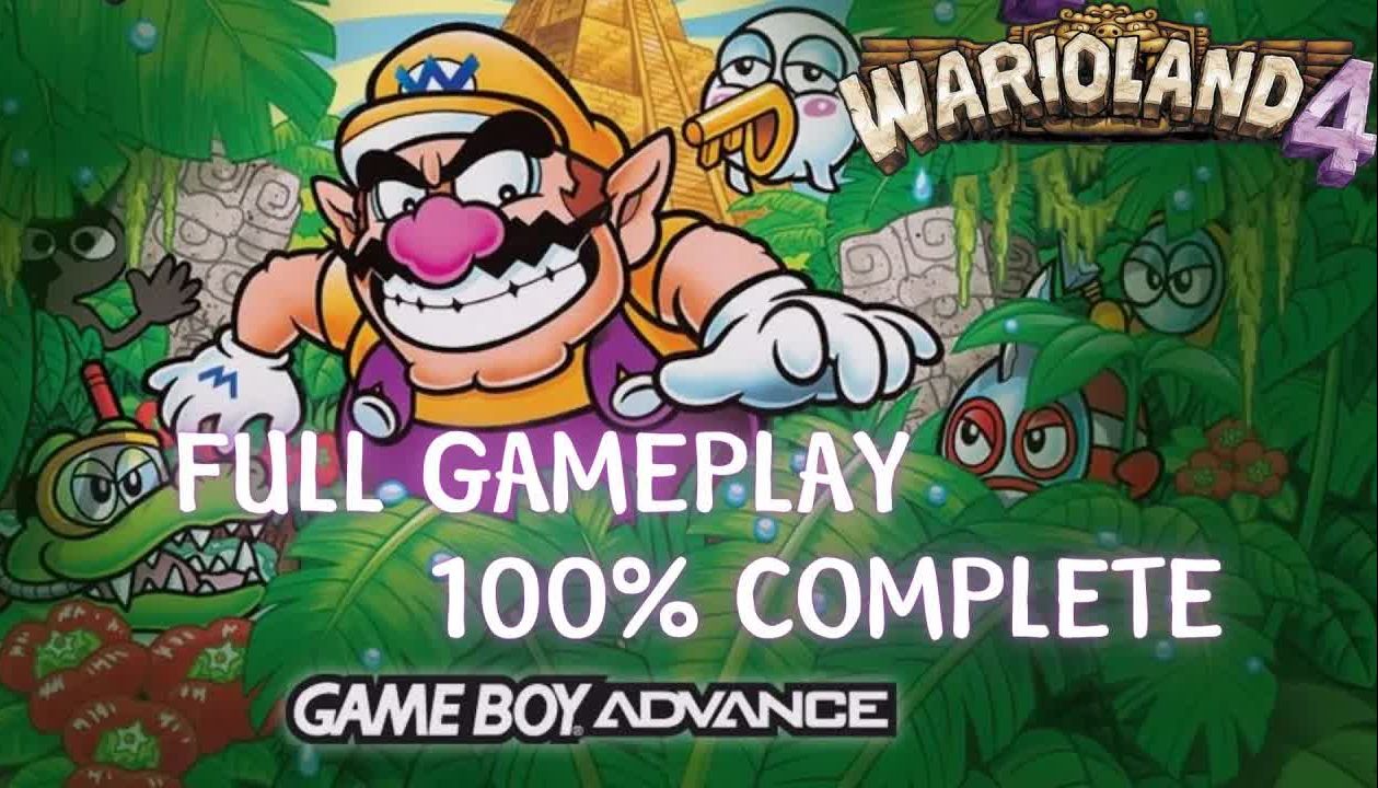 瓦里奥大陆 4 (gba)- 100% 流程通关 童年最逗比游戏之一