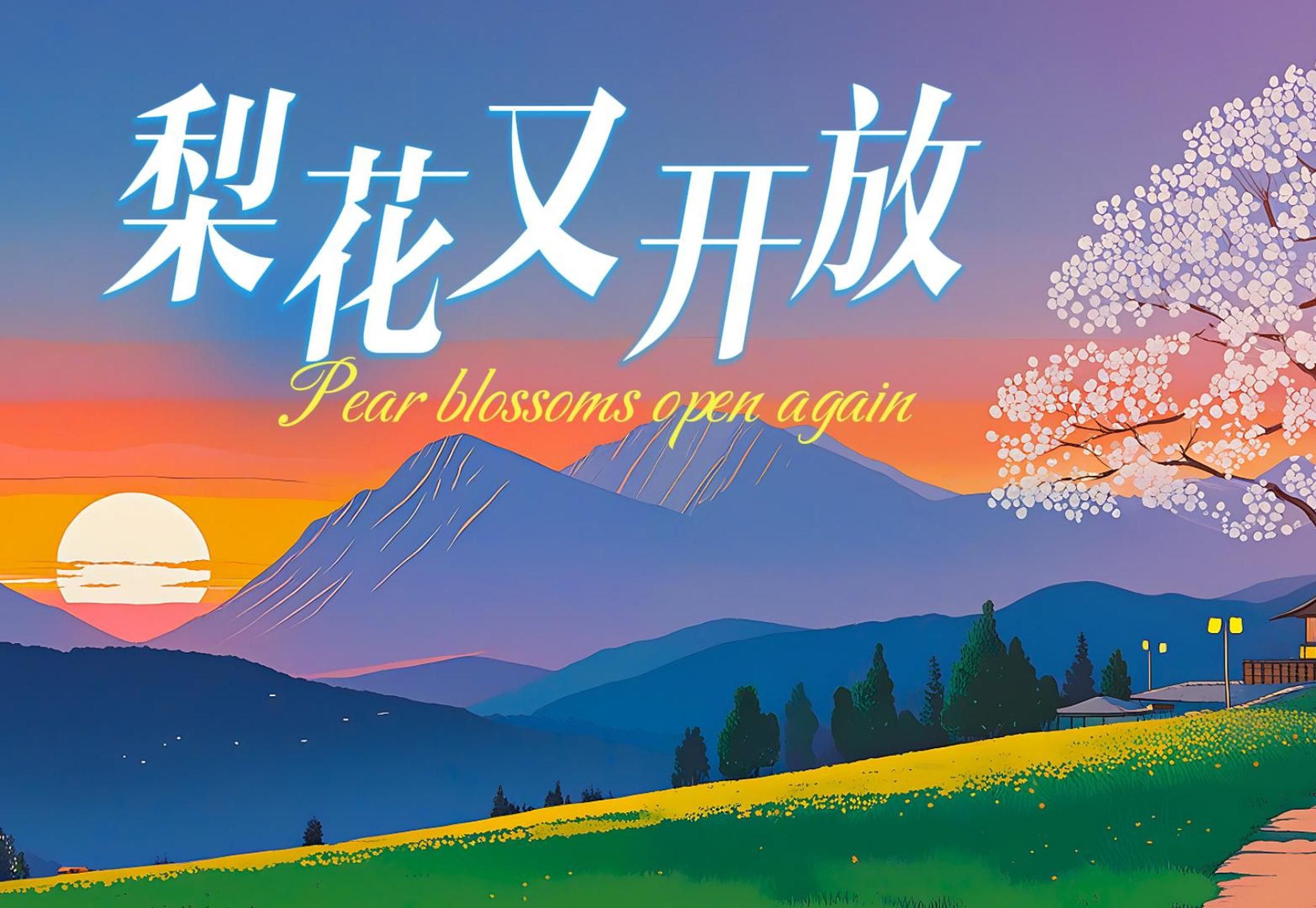 《梨花又开放》邱诗晗原声,一年又见梨花开