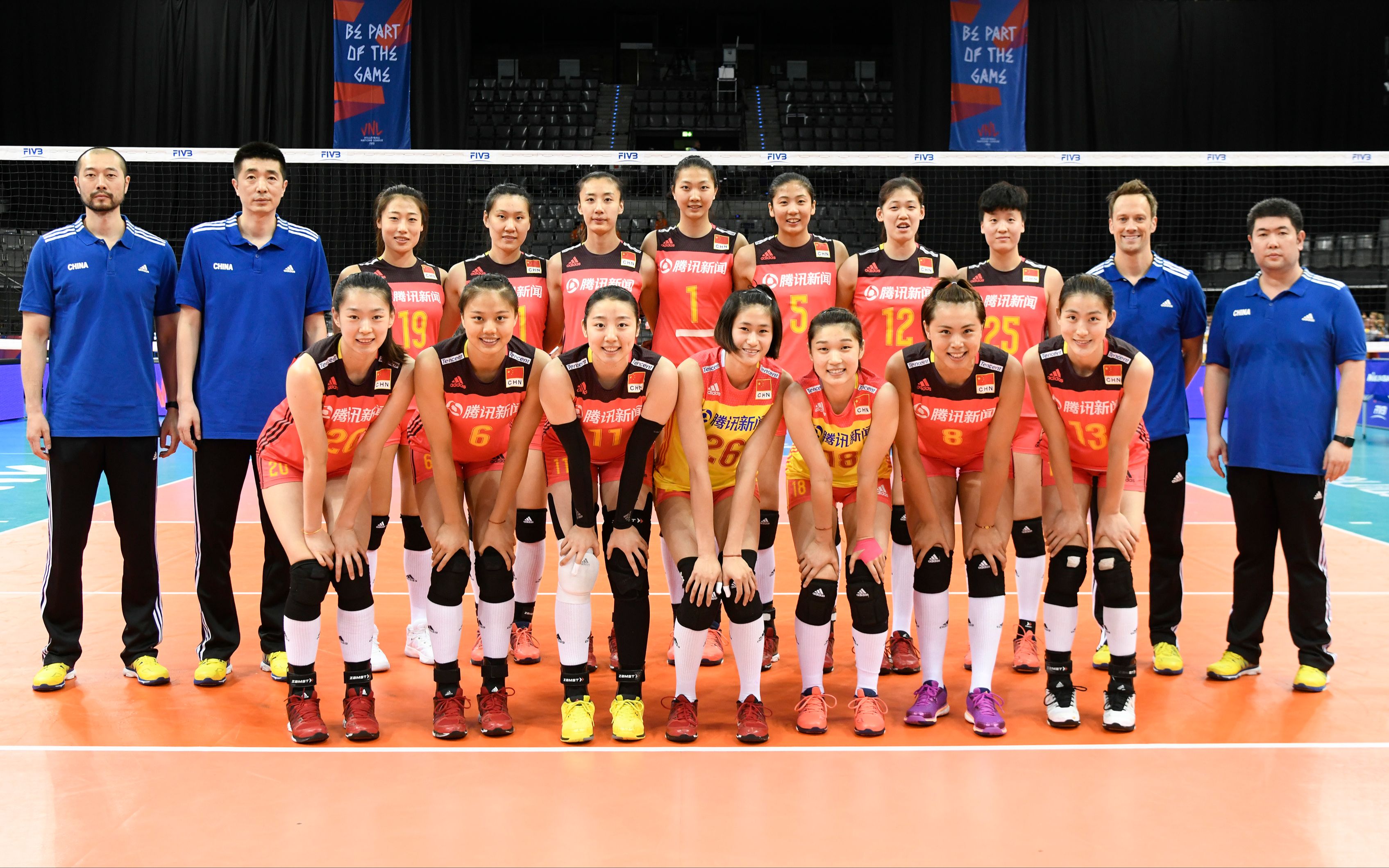 【2018世界女排联赛】斯图加特站第一场 中国vs德国