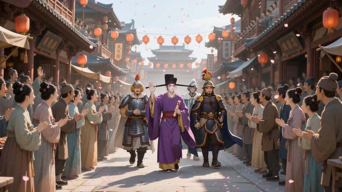 晋王赵二和他的潜邸神将天团们（王超、傅潜：“是的！是的！”张凝：“看不到我…看不到我…”）某大黑胖：“我弟真是龙行虎步，一定能做个太平天子 ...