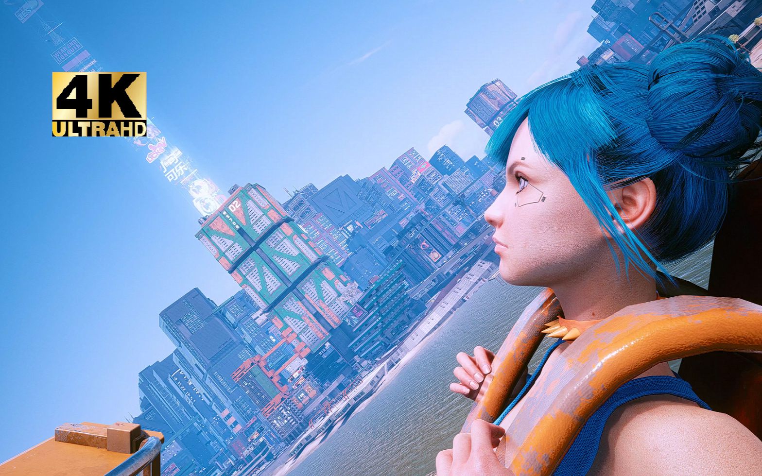 30323236373730 赛博朋克2077 钵钵鸡成员 蓝月 坐