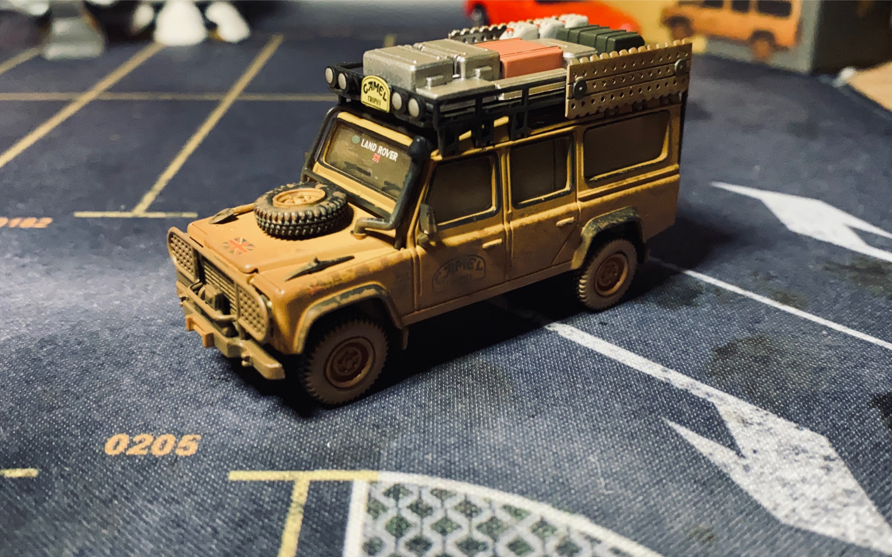 minigtgt路虎卫士骆驼杯泥泞涂装分享