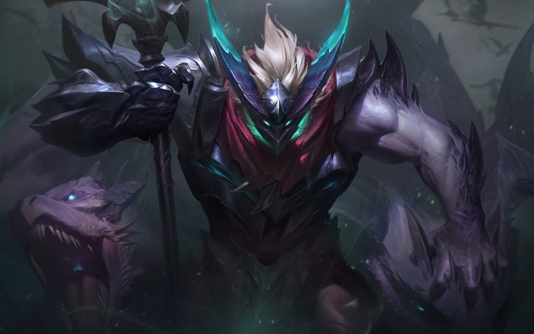 英雄联盟莫德凯撒弱者在光明中瑟缩我带来永恒的黑暗