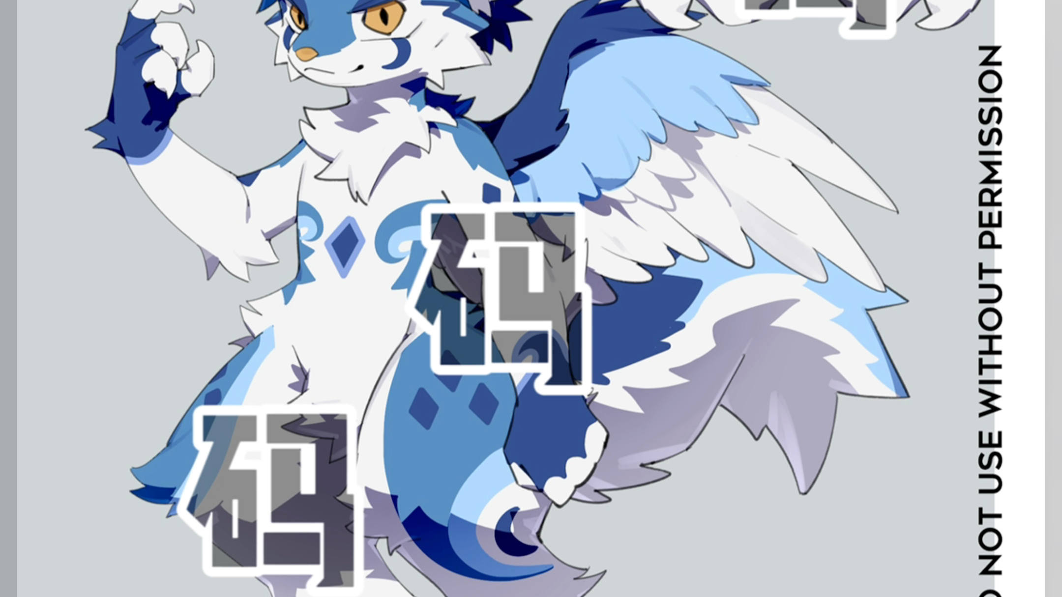 【furry兽圈兽人兽设拍卖】是守护月亮的月神小狼