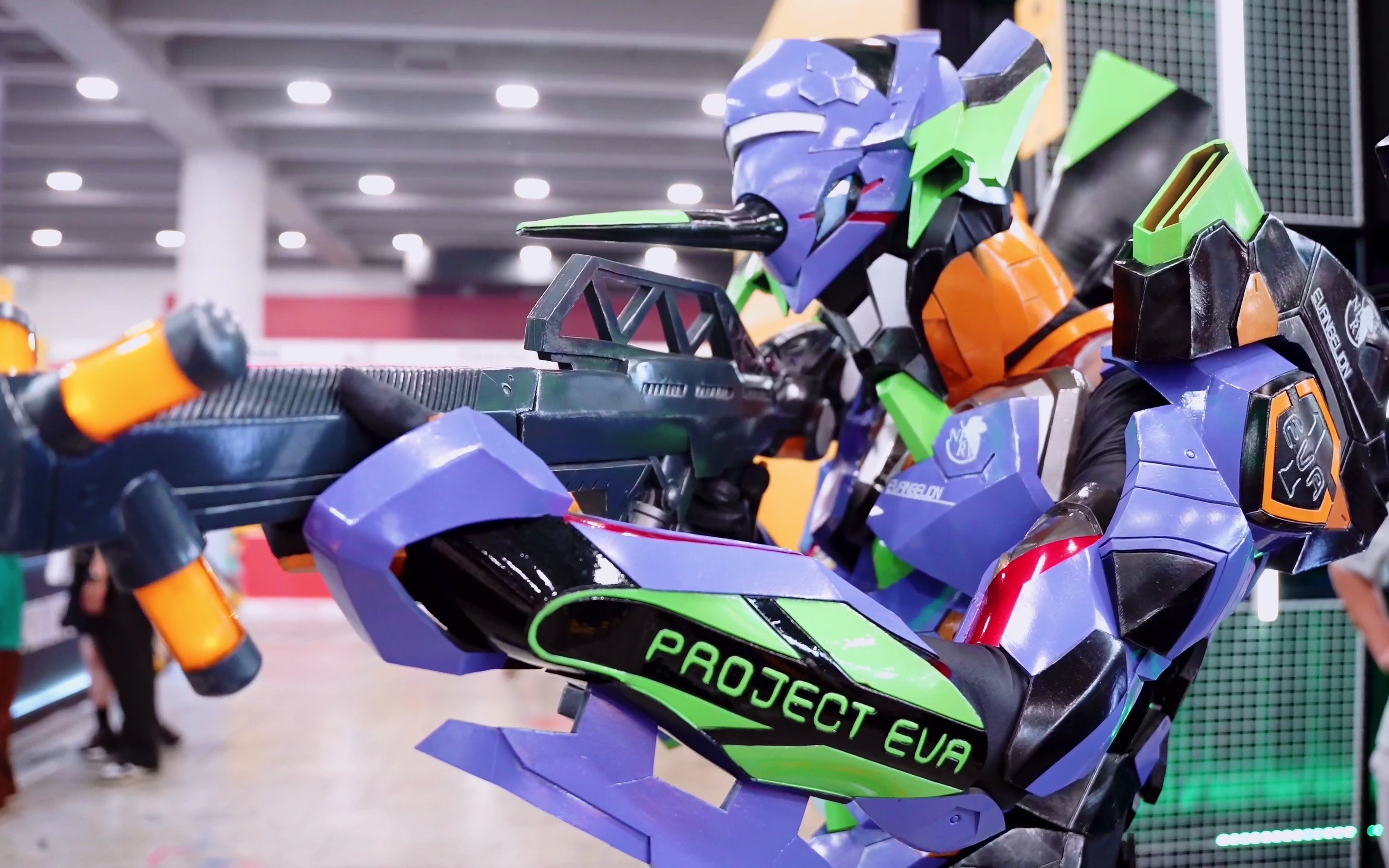 [4k广州cicf漫展]前方注意,捕捉到一个初号机cos!