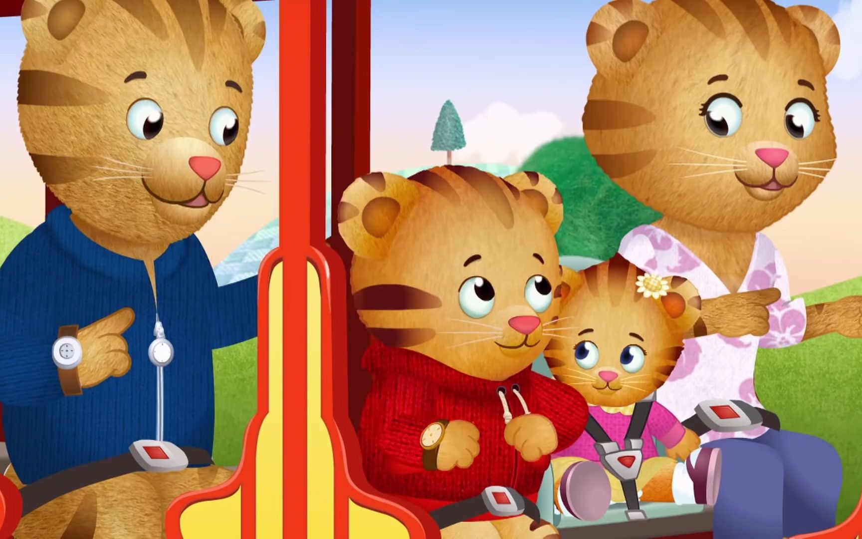 [图]071. DANIEL TIGER'S NEIGHBORHOOD Katerina's Family Dances Together PBS KIDS