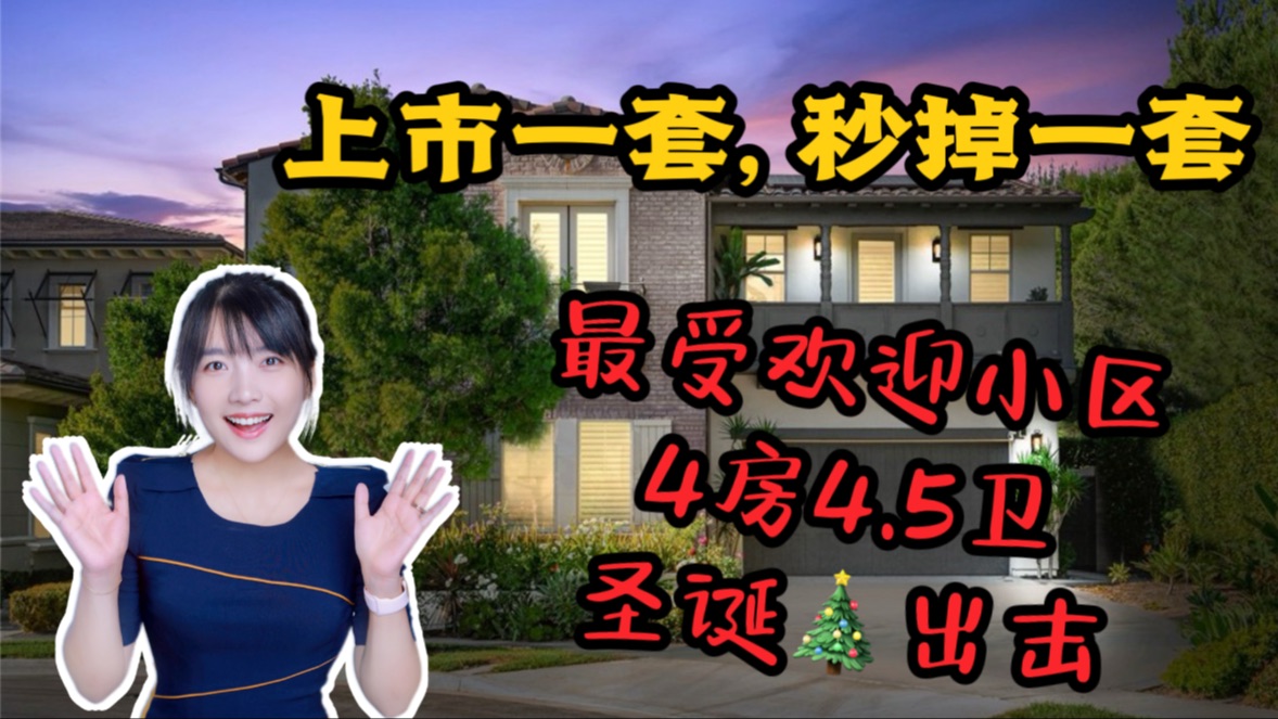 HouseTourVLOG69 上市一套秒掉一套,圣诞出击最受欢迎社区?哔哩哔哩bilibili