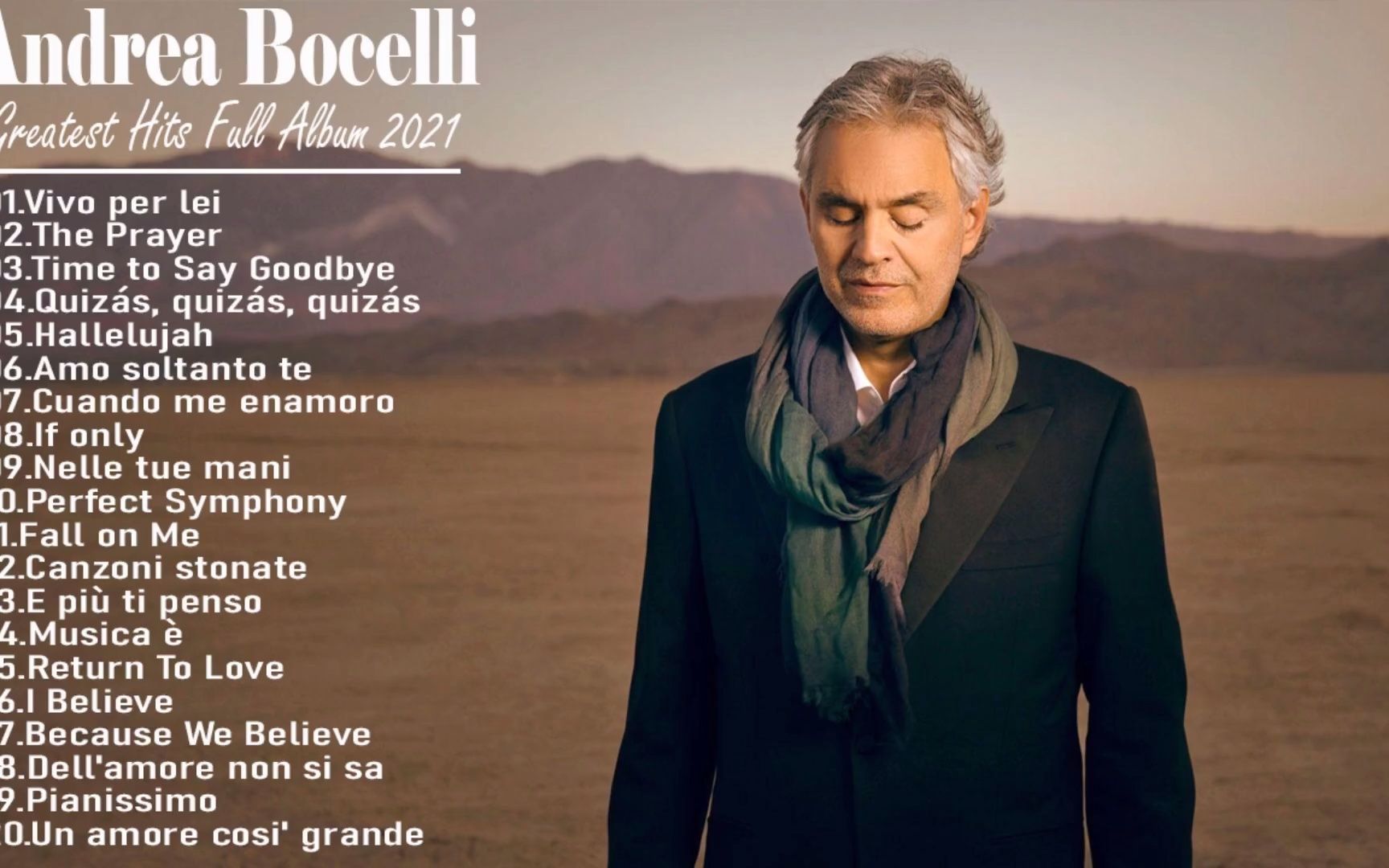 [图]Andrea Bocelli：The Best Of Andrea Bocelli（HD 音频）