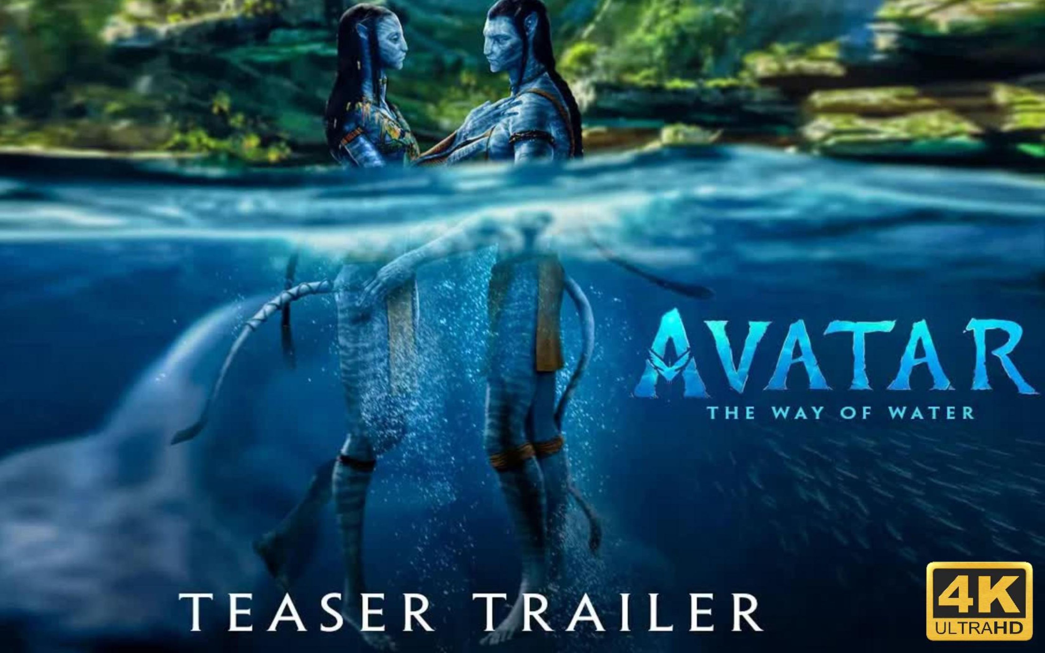 [图]阿凡达2水之道首支4K预告，AVATAR 2 (2022) The Way Of Water Trailer