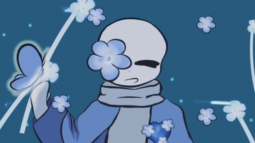 生贺[回音花传说]sans