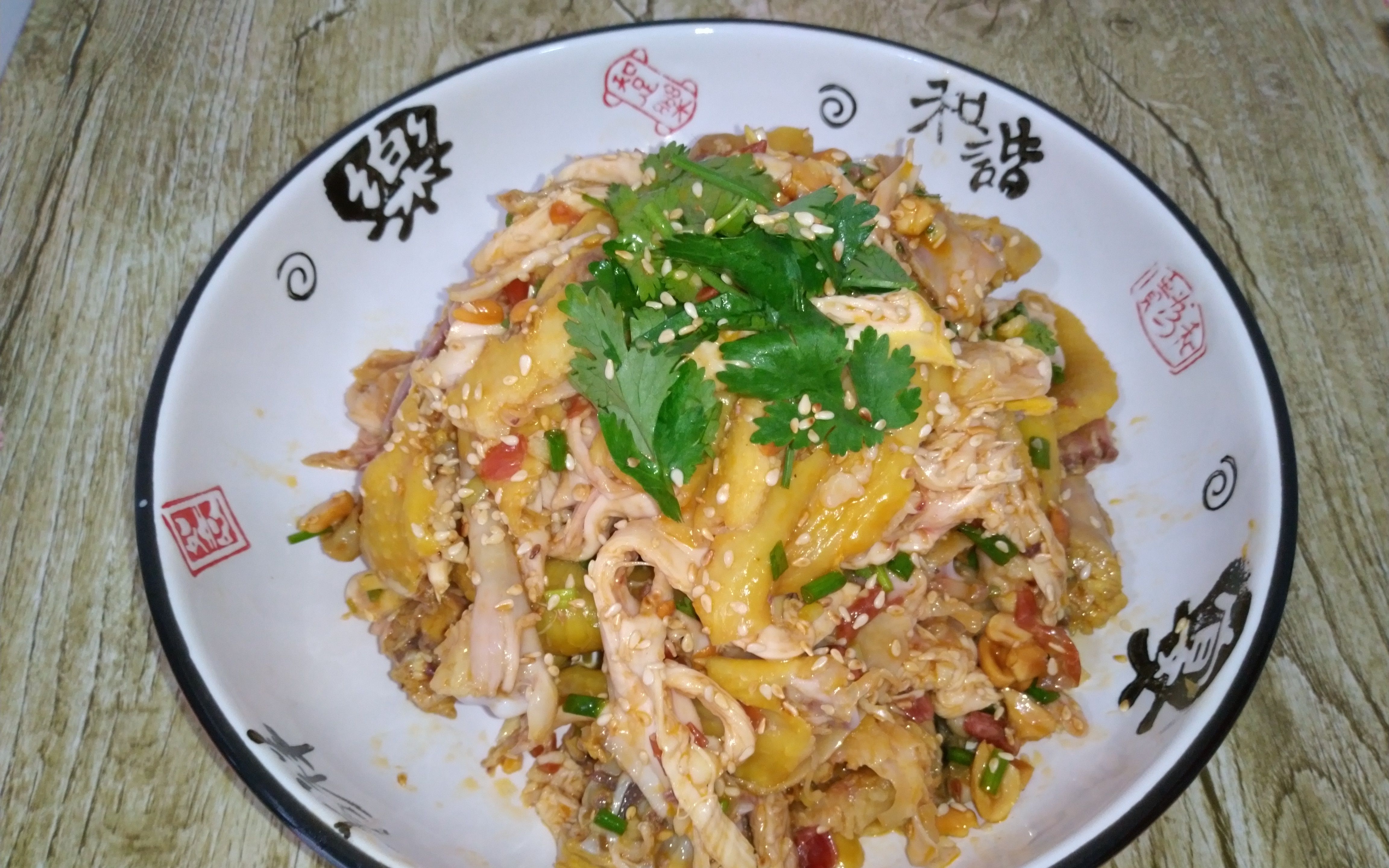 手撕鸡的制作方法和配料正宗手撕鸡配料秘方手撕鸡拌料配方手撕鸡培训