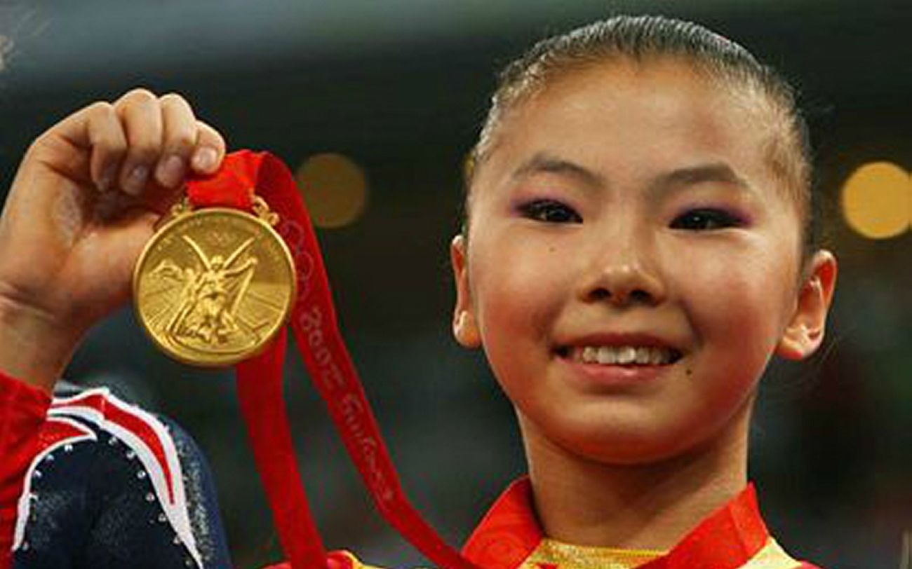 【何可欣】中国女子体操唯一金牌大满贯,高低杠公主的五个经典成套,冠