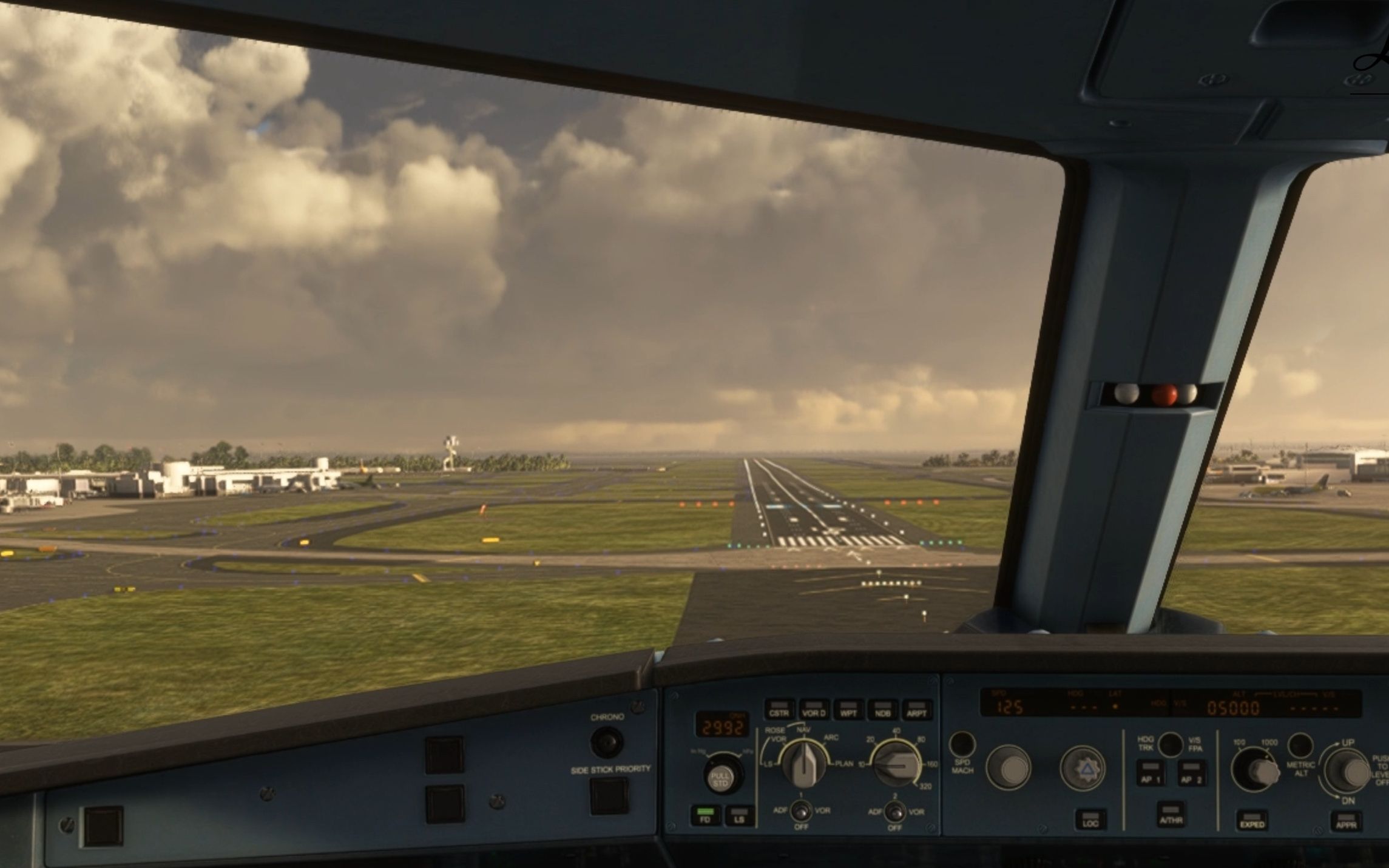 模拟飞行日常--两次完美的目视着陆!