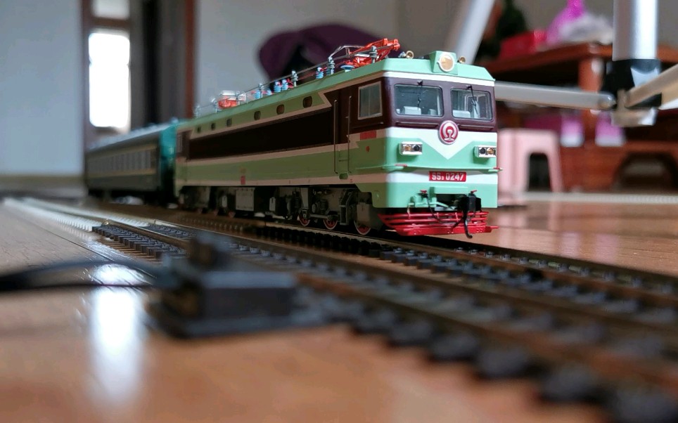 (火车模型)重现ss3牵引的小票车_哔哩哔哩_bilibili