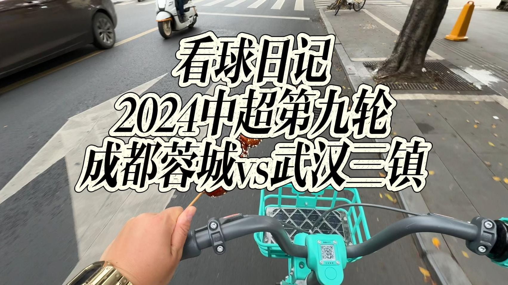 成都蓉城VS武汉三镇,2024中超看球日记VOL.9哔哩哔哩bilibili