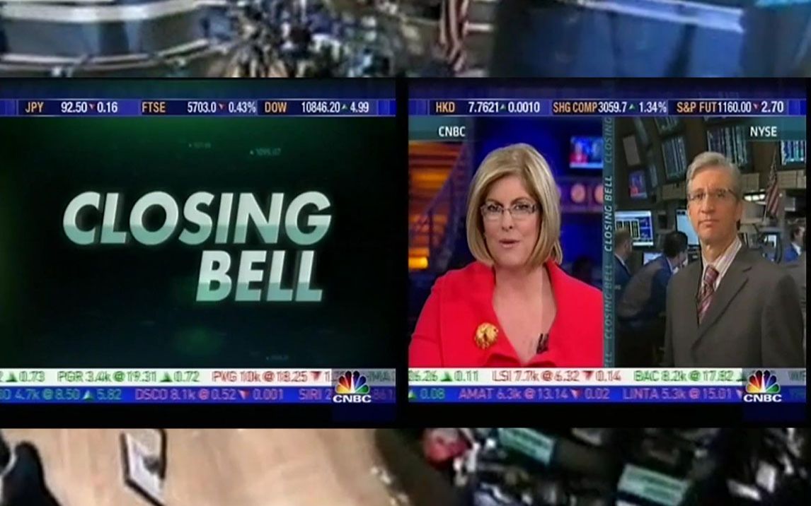 [图]CNBC《CLOSING BELL》第一小时部分片段（2014年，欧洲版转播）