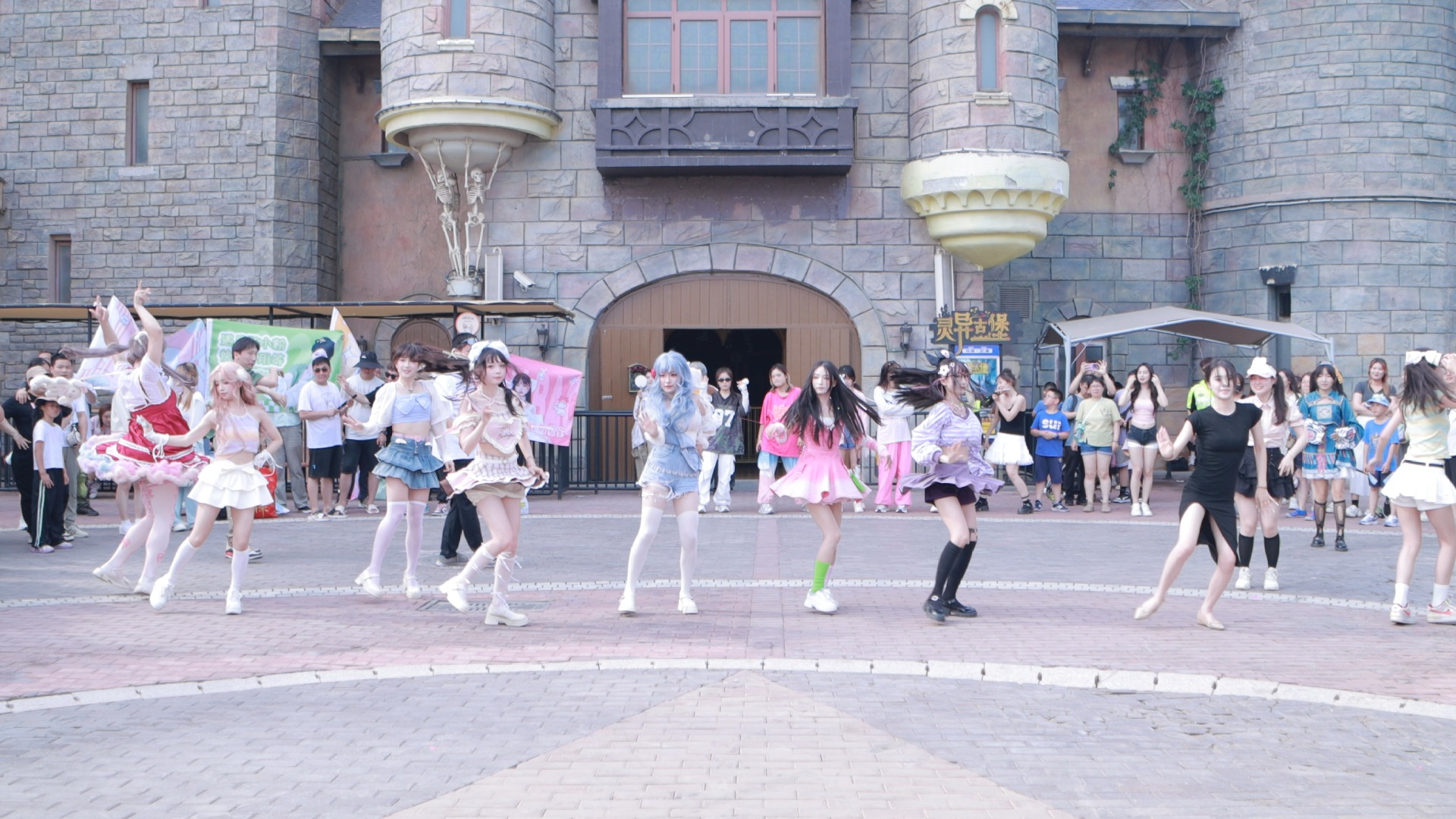 天津欢乐谷06.10随机舞蹈