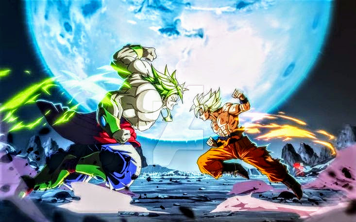 超蓝布罗利 vs 新版邪恶悟空 最佳精彩时刻  【60fps】