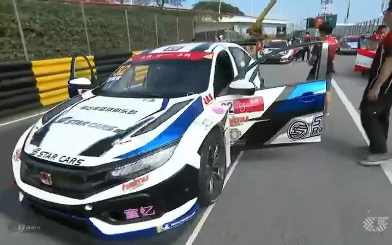 2022澳门格兰披治大赛车 亚洲TCR Race1第一回合(英语解说)哔哩哔哩bilibili