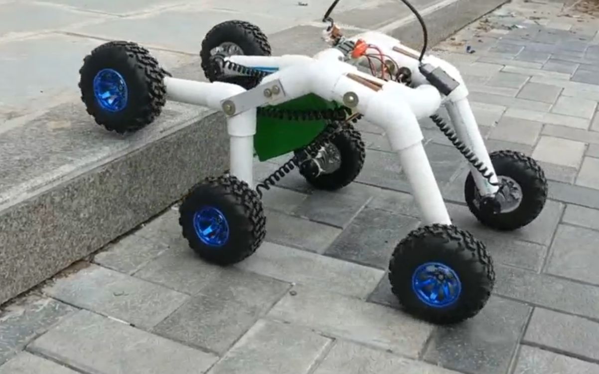 【全球优秀机器人项目】来吧!用你家水管做辆火星车!