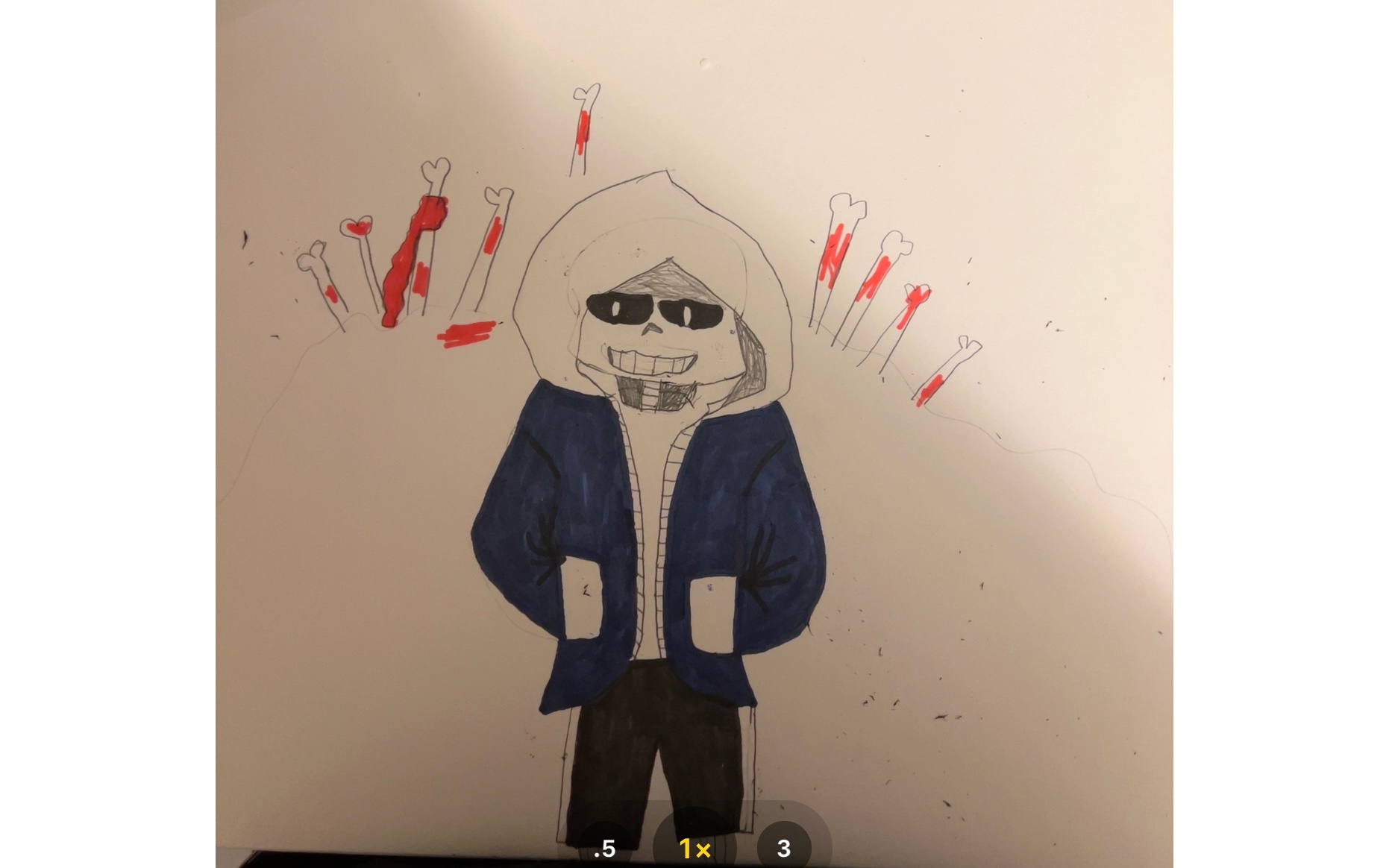 murder sans (一设上个视频好像搞错音乐了)