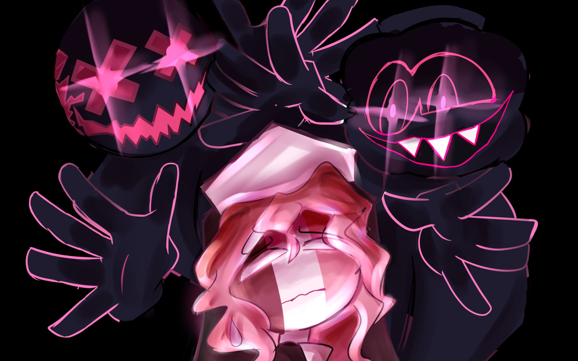 fnf 优质模组 腐化sarvente第一阶段!终于轮到教堂里的人了吗.