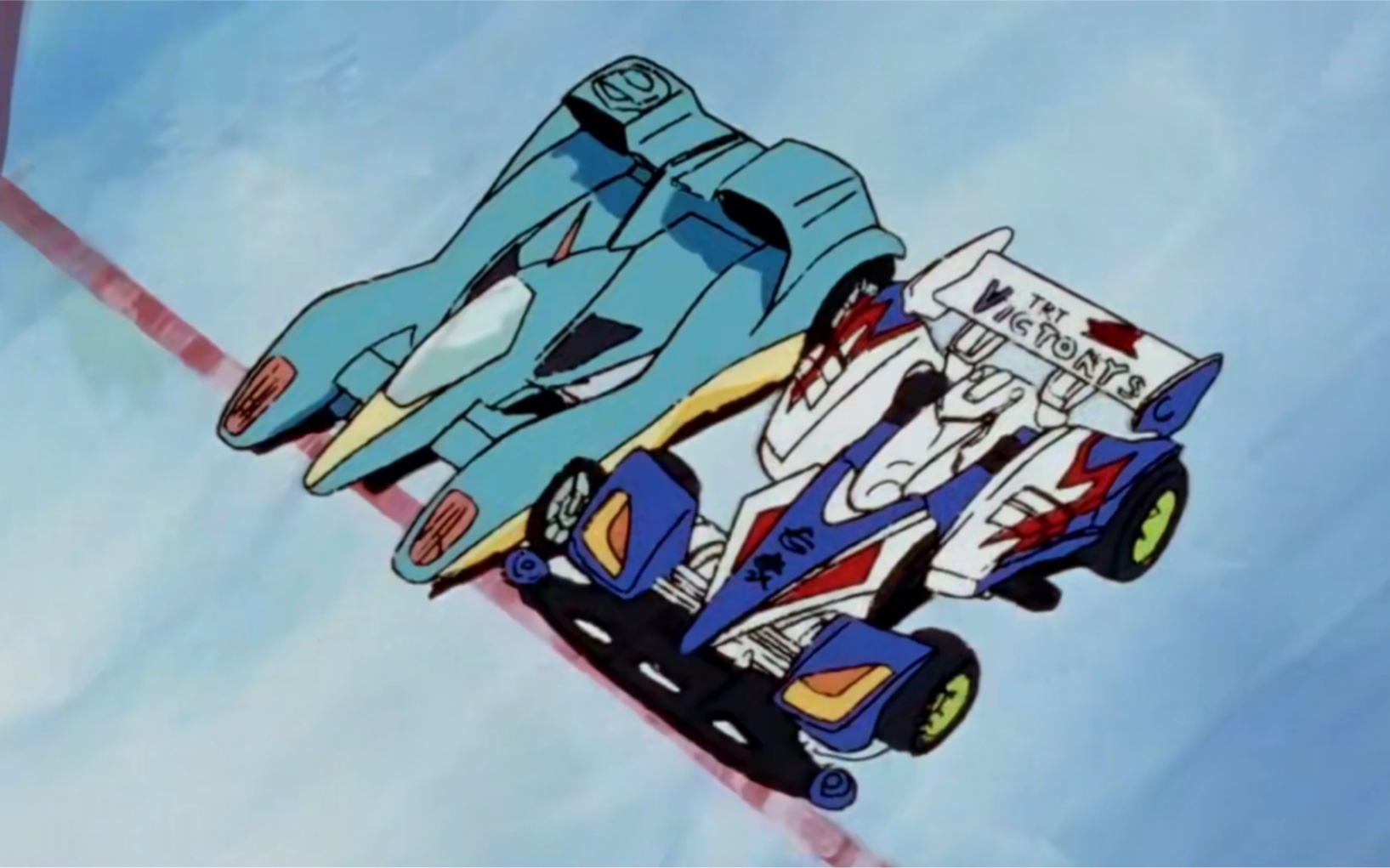 四驱兄弟:日本队vs俄罗斯队,小豪大意,旋风冲锋败给了银狐号