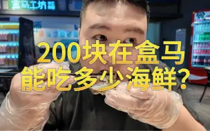 Video herunterladen: 两个人人均100在盒马能吃到多少海鲜？盒马海鲜测评