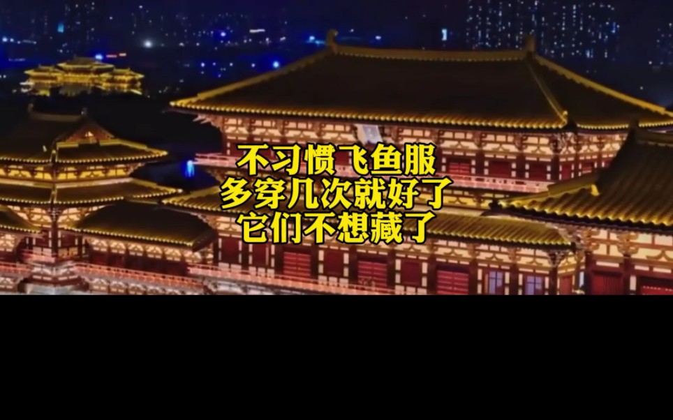 不习惯飞鱼服没关系,多穿几次,你们就习惯了.哔哩哔哩bilibili