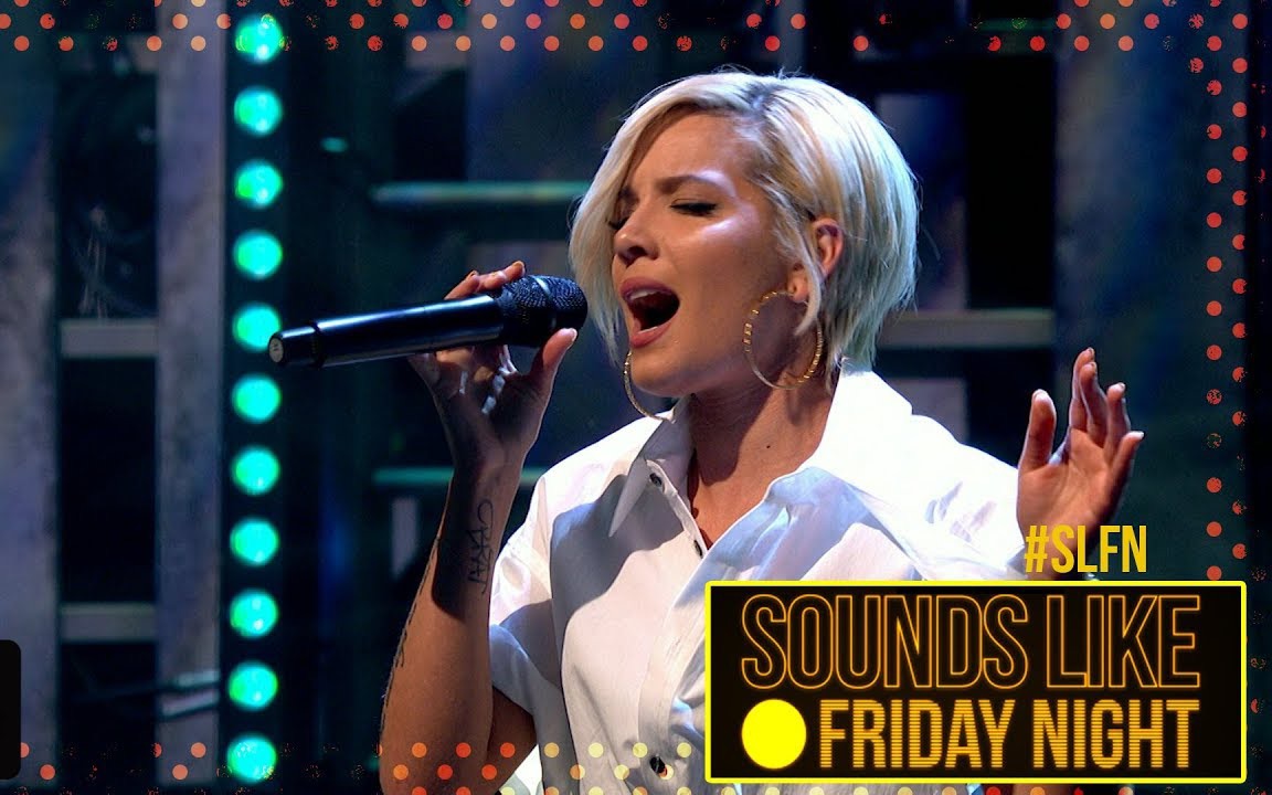 halsey猴西新单alone官方mv最新现场