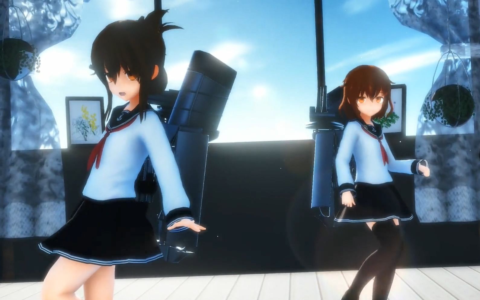 【mmd舰c】雷99电【rin rin signal】