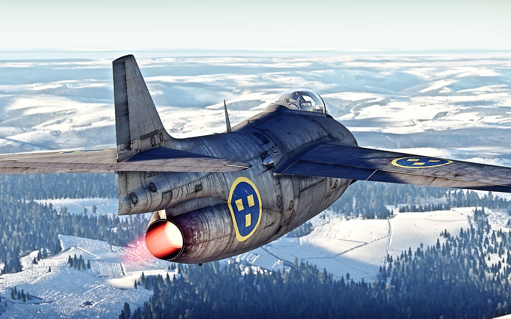 northwind「北風」七杀天神saab-29d【战争雷霆】【1080/60fps】