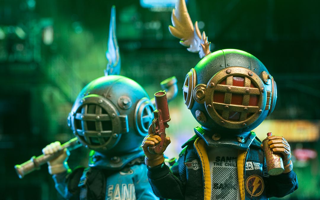 sank toys 藏克潮玩 首款可动人偶 视频正式版