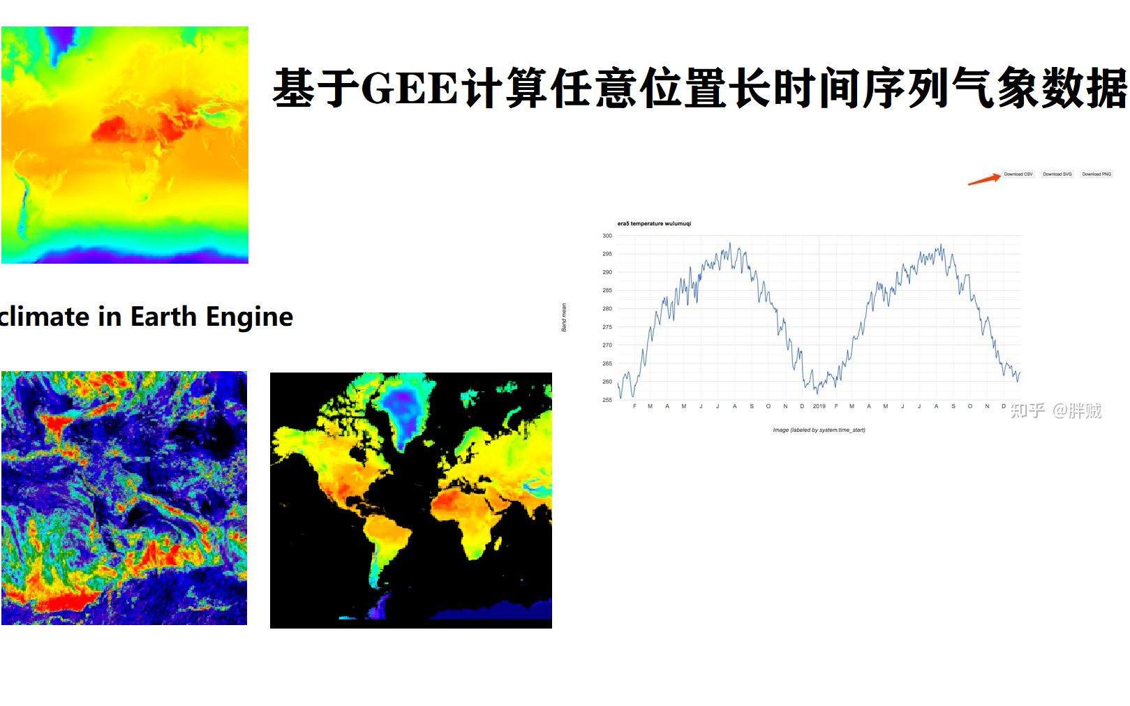 [图]No12. Gee气象数据处理（快速获取全球任意位置或区域历年逐日或逐月气象时间序列数据）