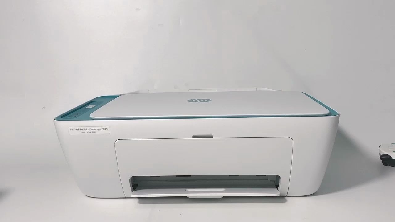 惠普2675开箱复印教程 面板介绍