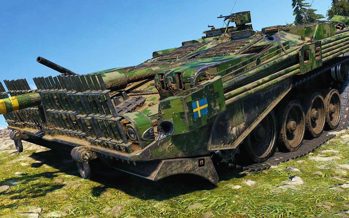 Strv 103B -保持冷静，继续前进 Keep Calm and Carry On - World of Tanks Gameplay_哔 ...